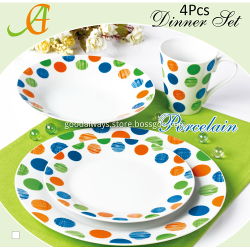 High-Grade Tableware Porcelain Dinnerware